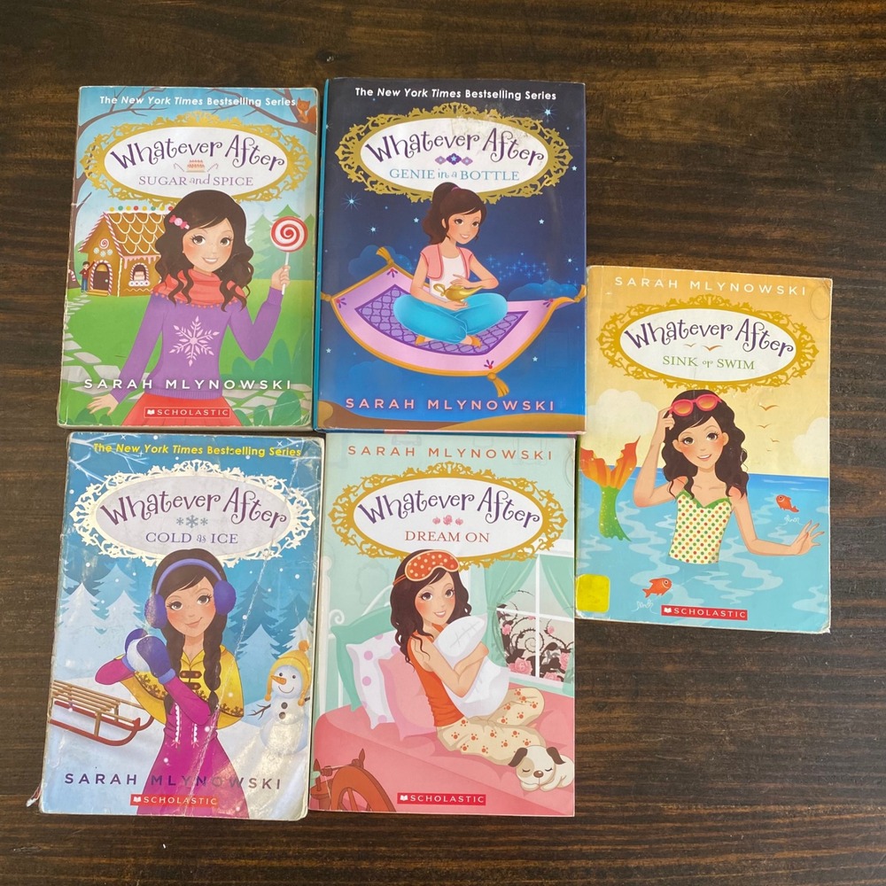 Whatever After Book Lot 5 Sarah Mlynowski Scholastic Kids Chapter Books Fair